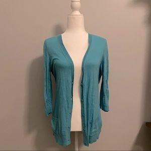 Turquoise Cardigan